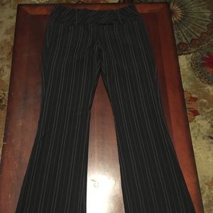 Wearever pinstripe juniors dress pants